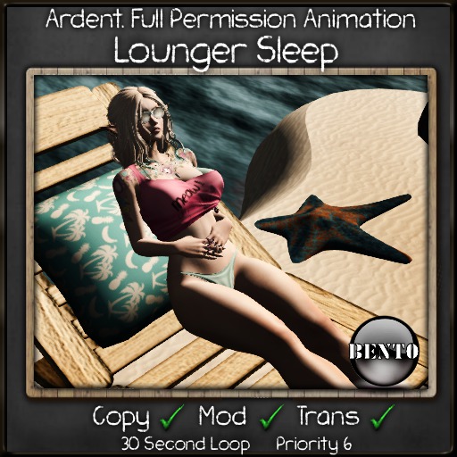 Ardent. Lounger Sleep