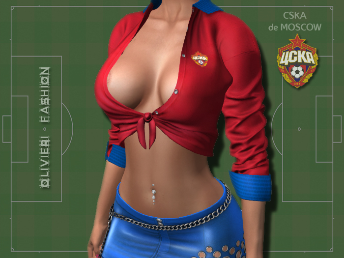 CSKA de MOSCOW - SHIRT & SKIRT