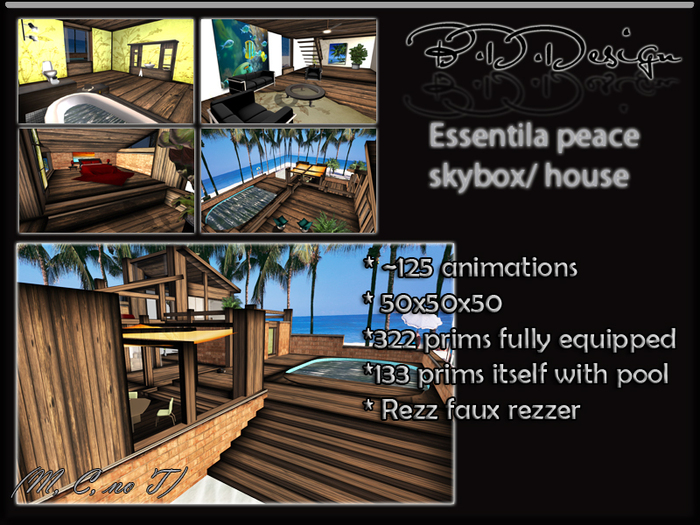 .::B.D.D::. Essential peace  house / skybox
