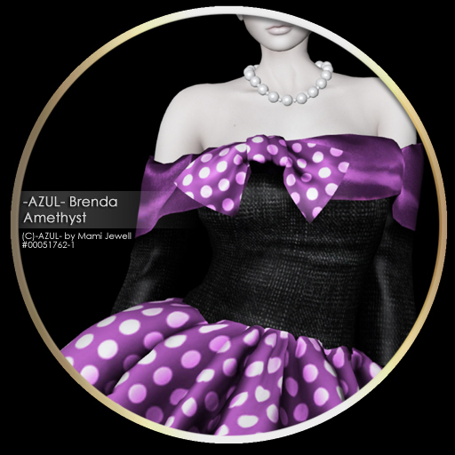 -AZUL- Brenda /Amethyst