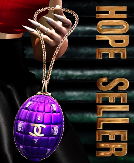 [HS] Bomb Clutch Purple