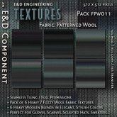 [FPW011] 6 Patterned Wool Textures Fabric Textures Scarf Textures Hat Textures Sweater Textures from E&D ENGINEERING