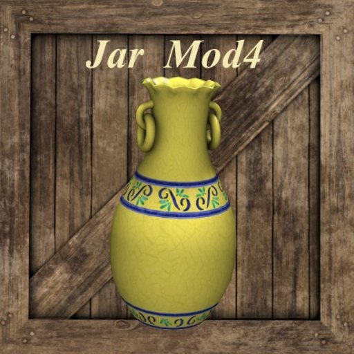 jar  mod  4 G&S storage vendor crate bc
