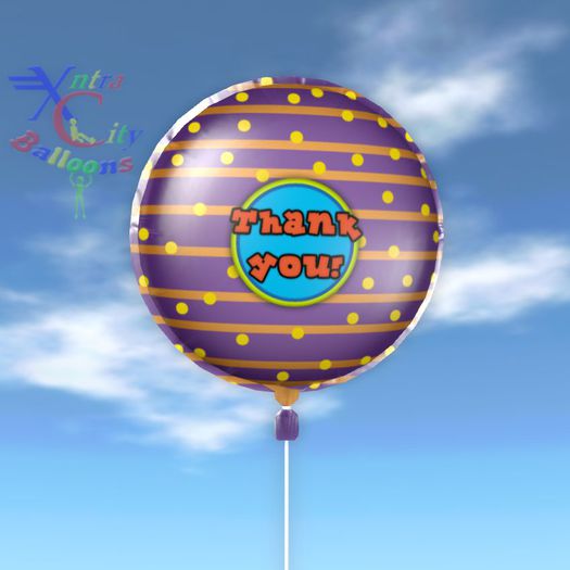 Balloon - Thank You Cartoon 