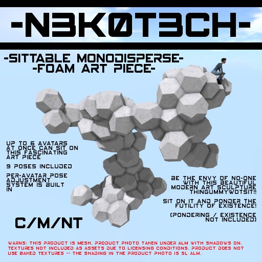 [-NT-] Monodisperse Foam Art [Boxed]