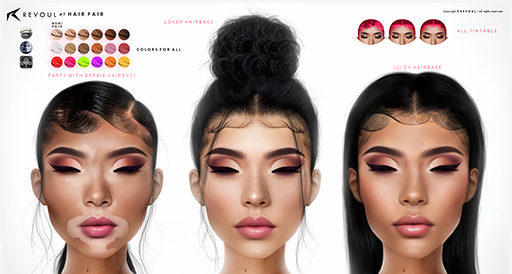 REVOUL - PartyJuicyLover Hairbases Fatpack