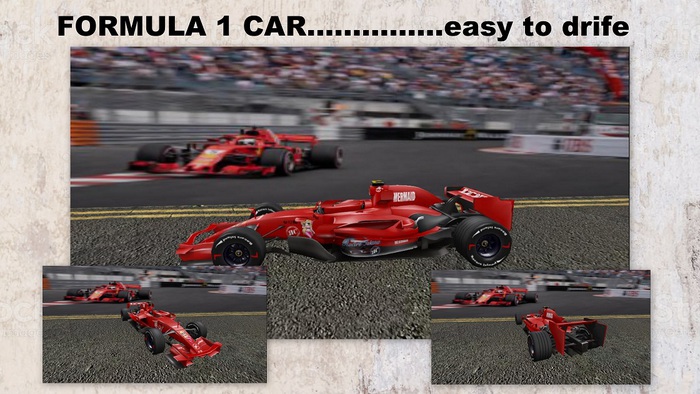 Formula 1 Car, c, m + t