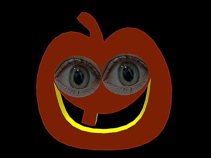 pumpkin with eyes