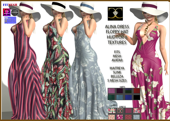 ALINA DRESS & HAT FATPACK