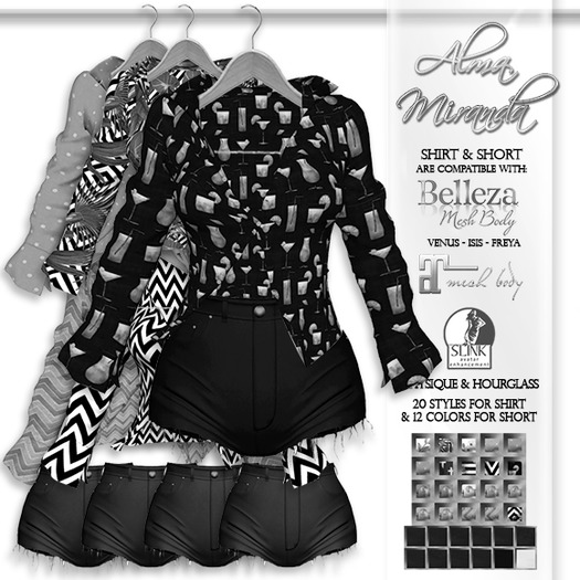 DEMO .: AlmaMiranda :. Versatile Short Outfit  (Add to Unpack)