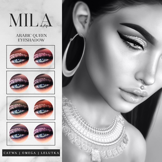 . MILA . Arabic Queen Eyeshadow DEMO