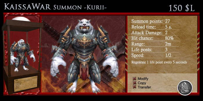 Summon [KS] - Kurii [G&S]