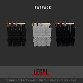 Legal Insanity - Leon capris sweats FATPACK