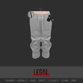 Legal Insanity - Leon capris sweats grey/black