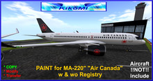 MA220Paint*AirCanada(-w&wo Registry