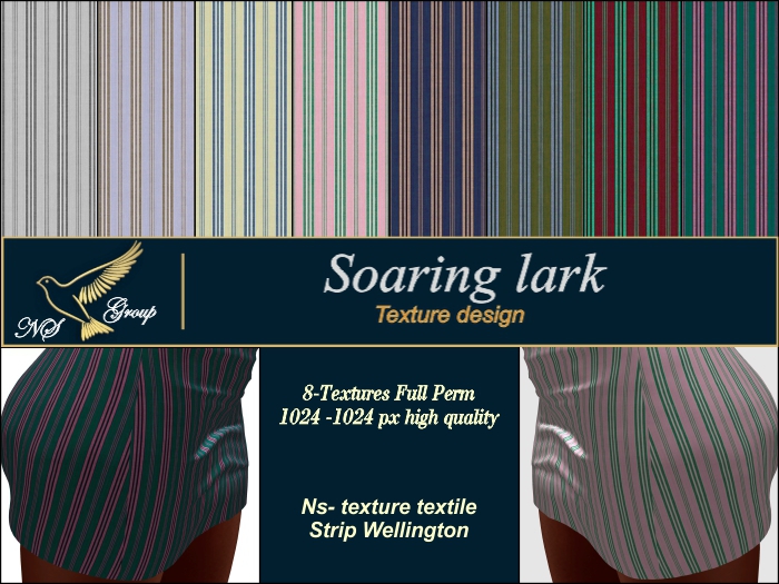 Ns- texture textile Strip Wellington