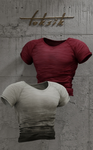 toksik - U Neck Tee (Set 3)