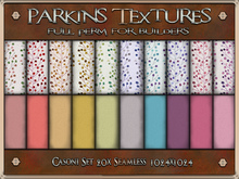Parkins Textures - Casoni Set - 20x Full Perm Seamless 1024 - Fabric, Cloth, Floral, Clothing, Furnishing, Textile