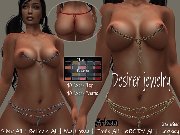 .::Arkan::. Desirer jewelry + Fitmesh