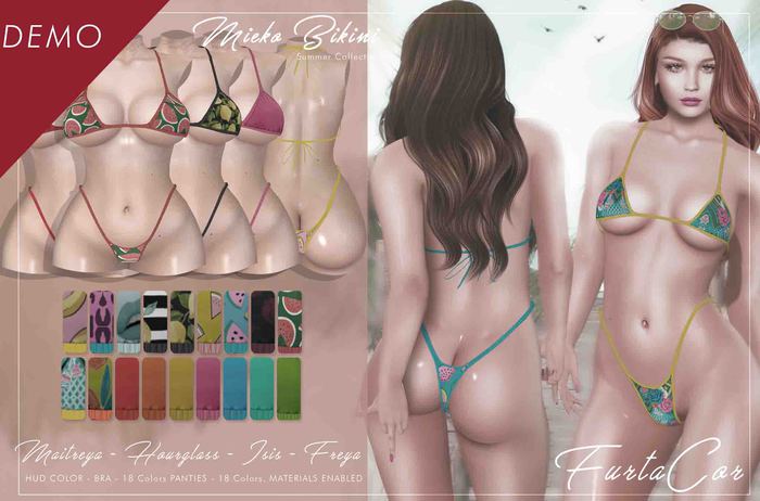 :::DEMO:::[FurtaCor Female] Mieko Bikini