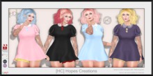 [HC] SaraJane Mini Dress Fat Pack for Slink (inc. Petite), Belleza, Maitreya, eBody & Tonic