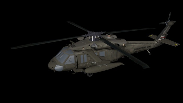 Us UH 60- Helicopter