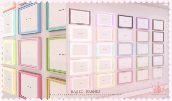 paper.crowns - basic frames