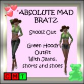 Green Hoody Outfit