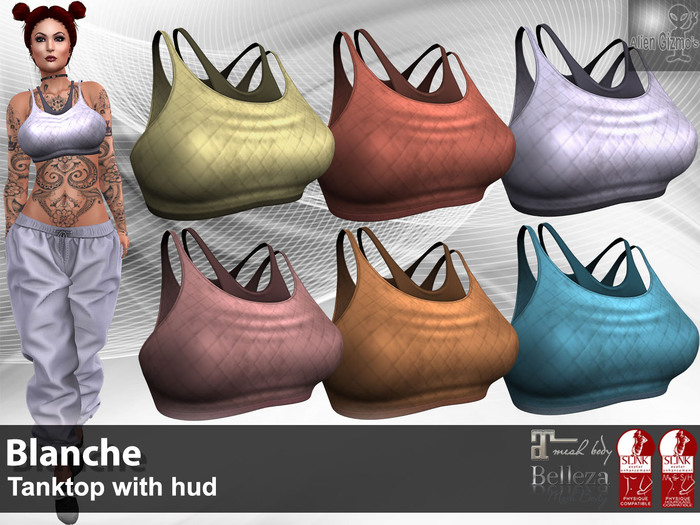 Blanche Tank Pastels