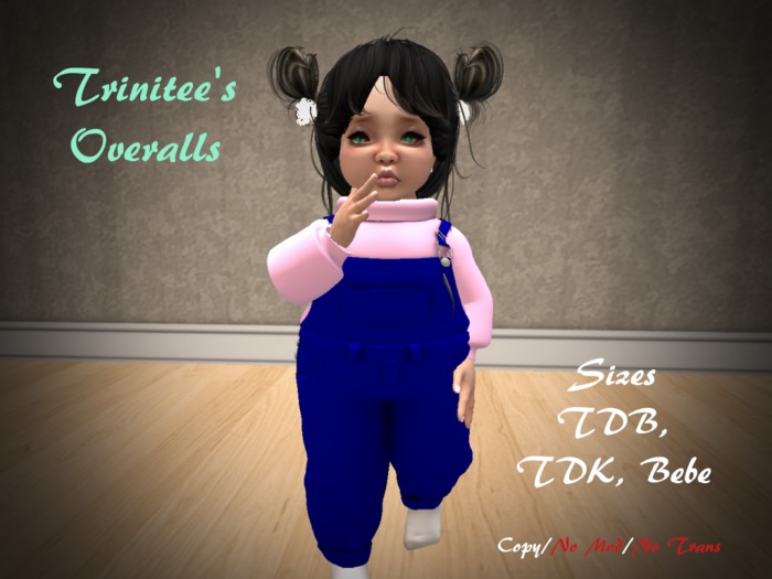 [B.S] Trinitee Overalls