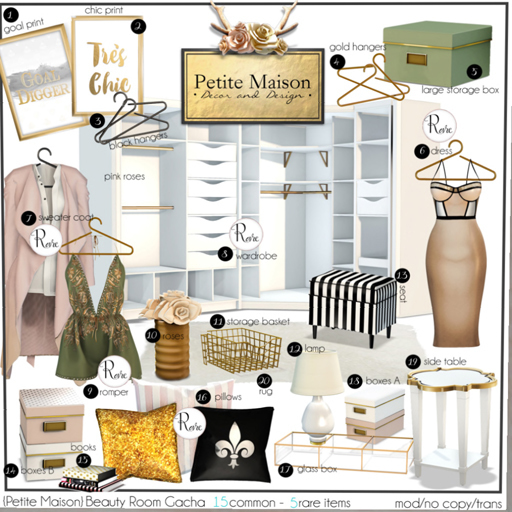 {Petite Maison} Beauty Room Pt 1: 2 Black Hangers