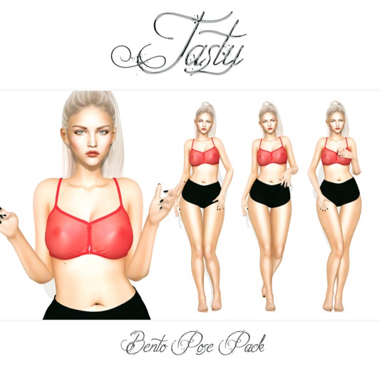 Go&See * Tasty * Bento Pose Pack