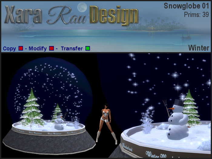 Snowglobe 01 - Winter by Xara Rau