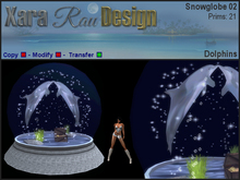 Snowglobe 02 - Dolphins by Xara Rau