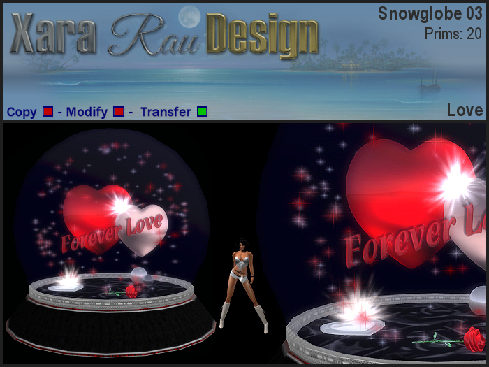 Snowglobe 03 - Love by Xara Rau