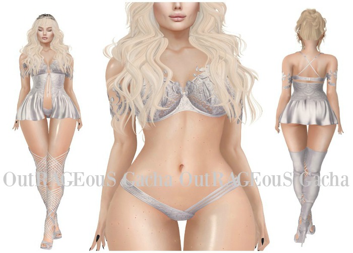 Blueberry - Mykonos - Full Set - White