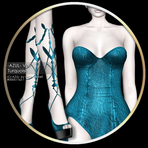 -AZUL- Viivi /Turquoise