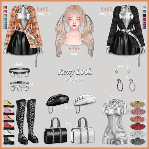 bonbon - roxy look - choker 2