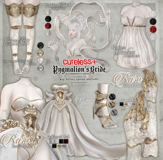 CURELESS[+] Pygmalion's Bride / M / Goddess Sundress / RED