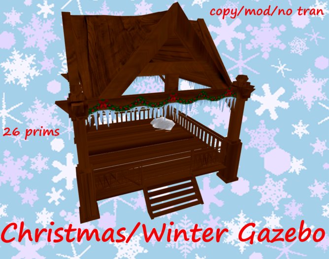 Christmas/winter Gazebo