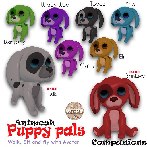 [Boomerang] Felix Puppy RARE