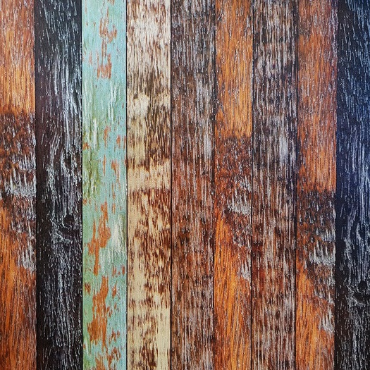 Scuffed Old Painted Boards