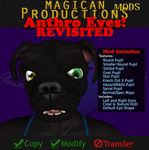M*P Anthro Eyes!