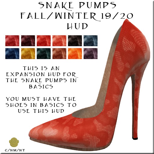 BM Snake Pumps FW19 20 HUD