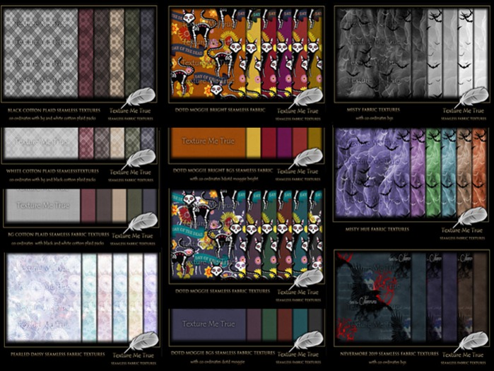 TMT Bundle 11 packs seamless fabric textures