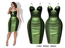 GGVG LYRIC DRESS GREEN