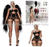 Angelberry - Full 6 Piece Set - Slayer Black - Rare