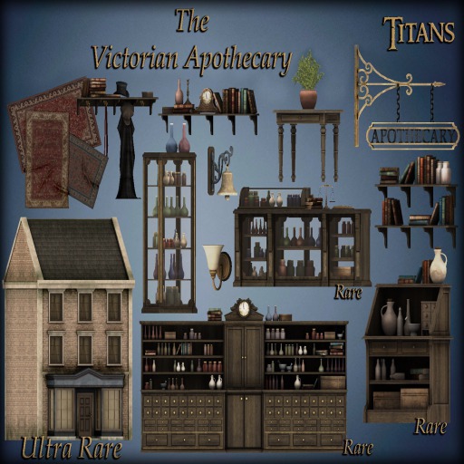 Titans - Victorian Apothecary - Shopkeepers Bell - COMMON