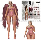 Angelberry - Full 6 Piece Set - Sugar Pink