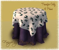 ~Harvest Display Table~